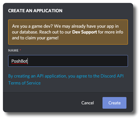 discord add bot name